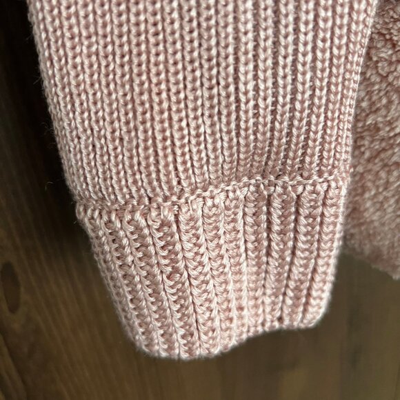 Moncler Down-Paneled Faux Fur And Wool Cardigan - Grey - Picture 9 of 12